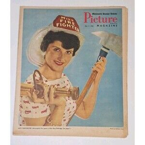 Picture Magazine Minneapolis Sunday Tribune 10/7/1956 Nita Gay Pattridge